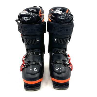 ティンダン SALOMON QUEST MAX 130 サロモン ブーツ Salomon Quest Max 130 Black Orange Alpine Downhill Ski Boots Men's
