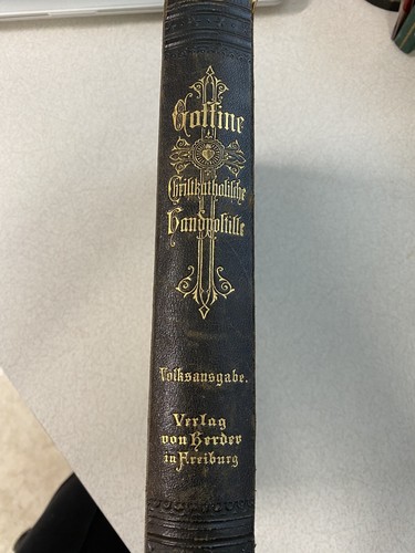 Book ~ Christian Catholic Handpostille 1890 ~German P. Leonhard Goffine -Antique - Picture 5 of 12