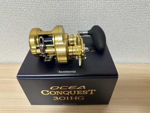 Baitcasting Reel 22 OCEA Conquest 301HG Left 6.2:1 Fishing Reel IN BOX - Picture 2 of 12