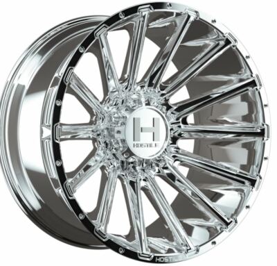 IN STOCK 4 new 22x12 Hostile Typhoon Chrome H123 Wheel 8x170 Ford F250 ...
