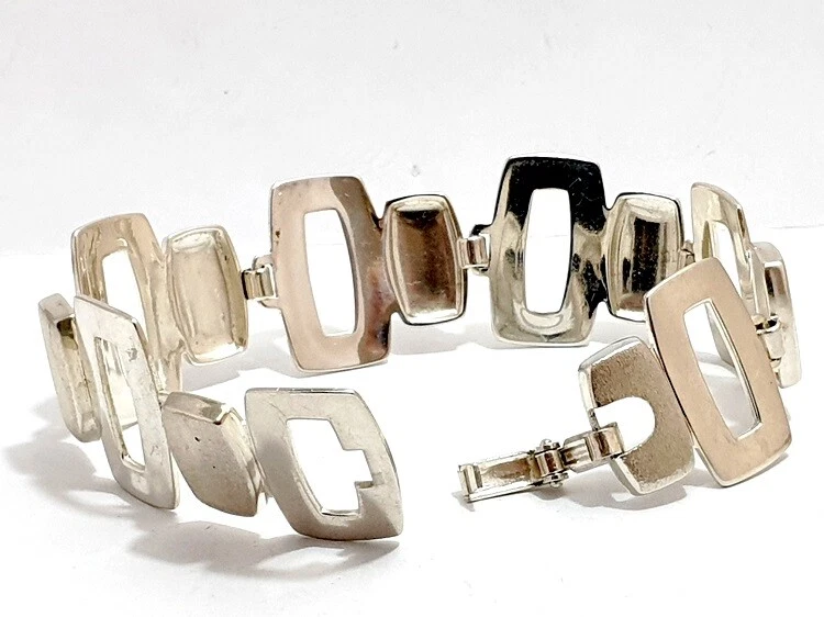 Gold Kraemer Armband Armreif Sterling Silber 925 aus dem 70er Jahre - Bild 3 von 4