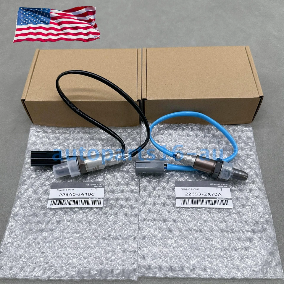 New 2PCS Upstream & Downstream Oxygen O2 Sensor For 2007-2013 Nissan Altima 2.5L Foto 2 de 4