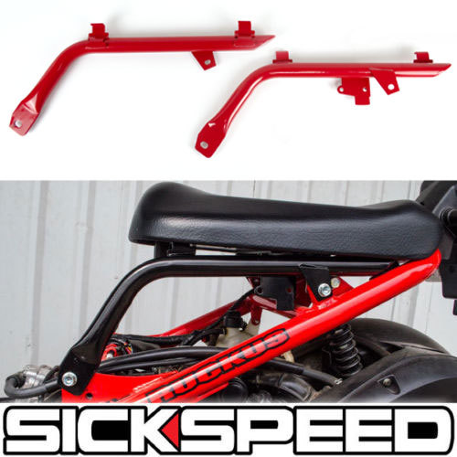 RED SICKSPEED ULTRA LOW SEAT FRAME BARS FOR RUCKUS/ZOOMER LOWERED