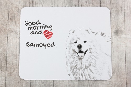 Samojeed muismat met hond Art-Dog - Afbeelding 3 van 7