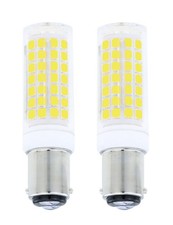 Ba15d Led Light Bulb 7.5wb15 Double Contact Bayonet Base120v Daylight White...
