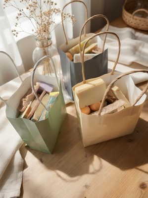 Naturseife - Randstücke in Papiertüte (RIP-Soap)