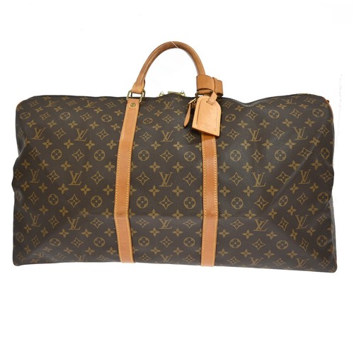 Best01 LOUIS VUITTON MONOGRAM KEEPALL BANDOULIERE 60 BAG M41412 VI0945 YQ06263