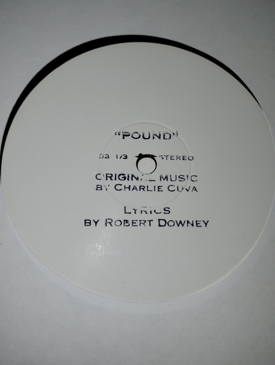 RARE POUND SOUNDTRACK LP CHARLIE CUVA & ROBERT DOWNEY Funk