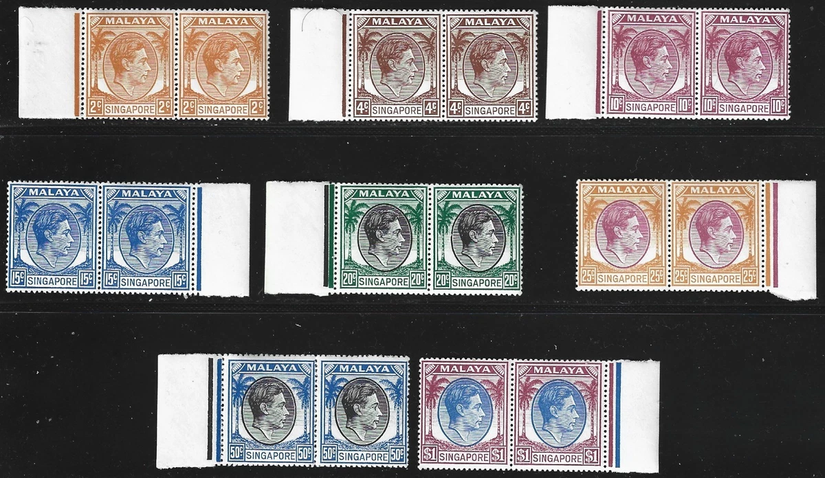 25+ Singapore Stamps (1824-1963) for sale | Updated Oct 2026