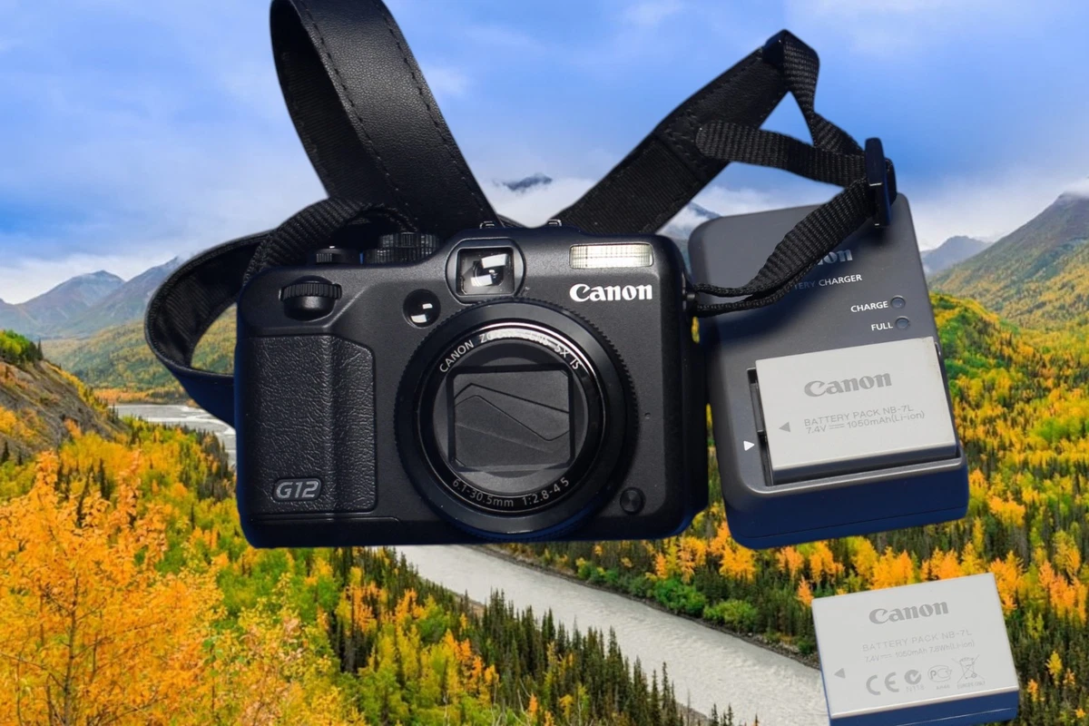 Canon G12 デジタルカメラ Canon PowerShot G12 3-9.9x Optical Zoom Digital Cameras for Sale