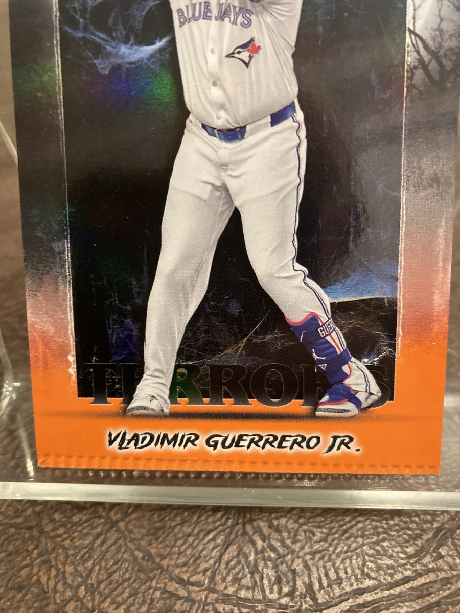 2025 Topps Update Vladimir Guerrero Jr. Night Terrors Crimped
