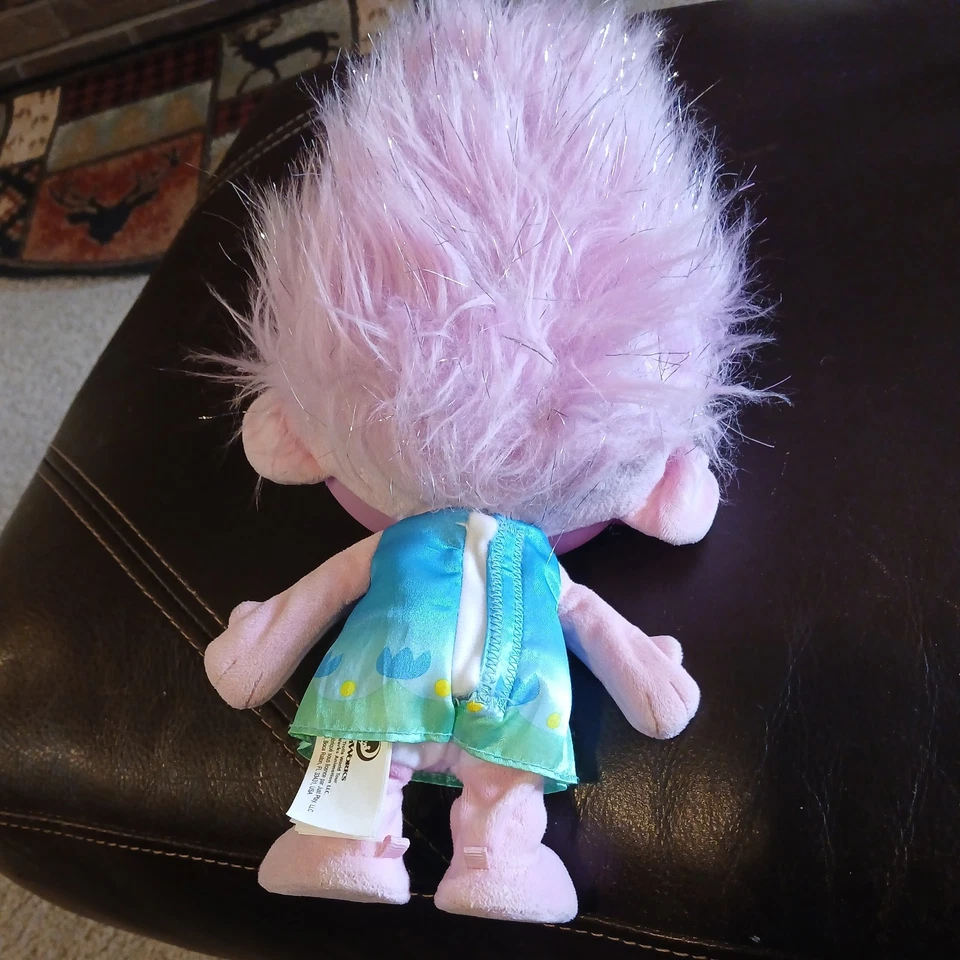 Juguete Trolls World Tour Color Poppin' Poppy Canta e Ilumina - Excelente Estado Foto 3 de 4