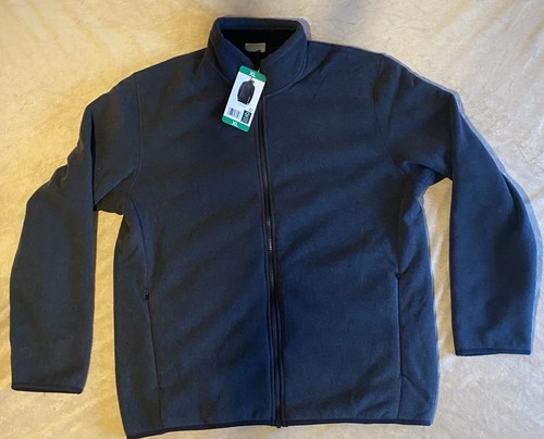 NWT 32 Degree Heat Men's Full Zip Jacket XL Gray Stand-Up Collar  - Picture 1 of 5