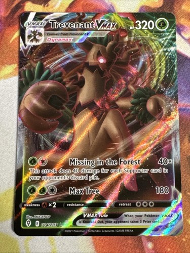TREVENANT VMAX 014/203 - HOLO VMAX RARE - EVOLVING SKIES - NM/M