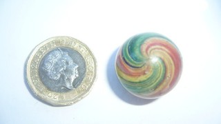 Coloured swirl Marble .