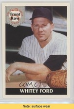 1992 Front Row The All-Time Great Series Promos Whitey Ford #1 HOF READ k5i