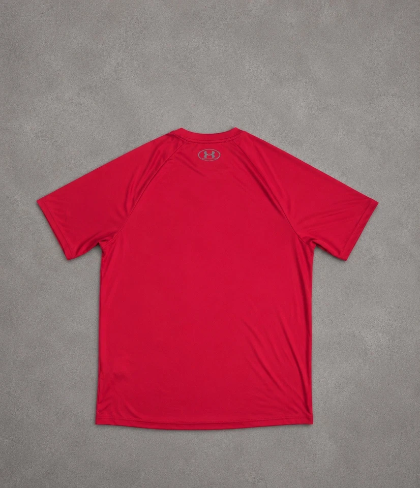 t shirt homme Under Armour light red Taille M - Photo 3/4