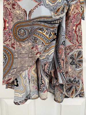 Hippie Patchwork Dress Lipsy Abbey Clancy Paisley Light Blue Multicolour Wrap Dress S12 New No Tags UK Hippie Patchwork Dress Lipsy Abbey Clancy Paisley Light Blue Multicolour Wrap Dress S12 New No Tags UK