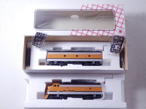 »STEWART HOBBIES 5912 H0 DC · DIESELLOK F9 DER RIO GRANDE A+B UNIT · OVP« | Condition: Gebraucht