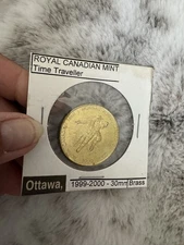 1999-2000 Royal Canadian Mint MILLENNIUM Time Traveller Token BPN #2