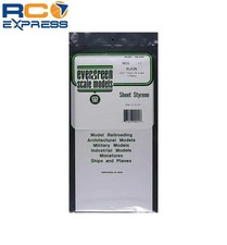 Evergreen Scale Models White Sheet .015 x 6 x 12 3 EVG9015