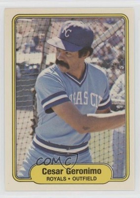 1982 Fleer Cesar Geronimo #409 0c4