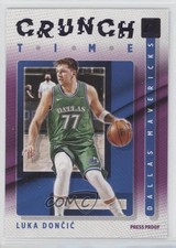 2021-22 Panini Donruss Crunch Time Press Proof Purple Luka Doncic #5 b2g