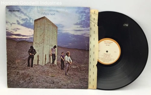 The Who Who's Next Vintage 1977 Reissue LP Vinyl Rock Music Record (MCA-3024)