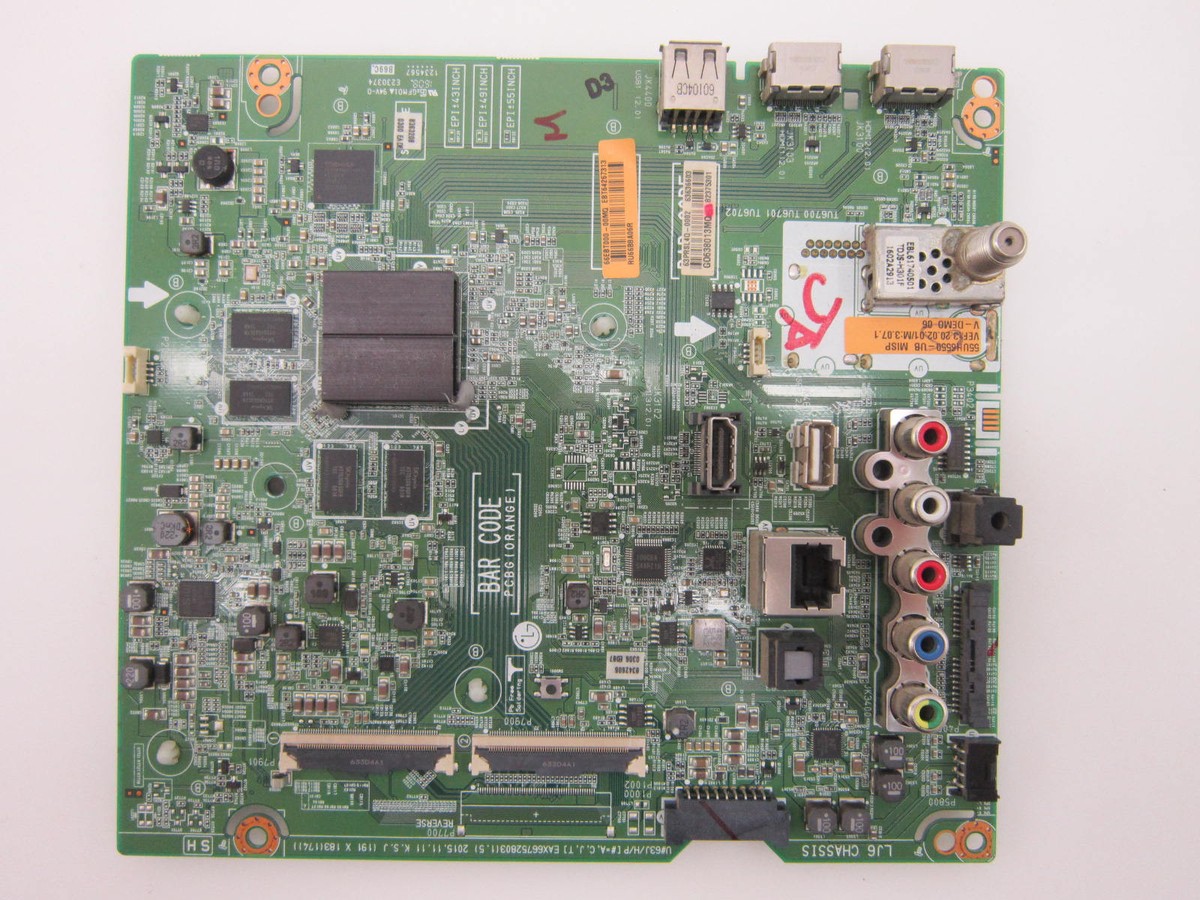 LG 55UH6550-UB.AUSZLJR Main Board EBT64267313 (EAX66752803 (1.5
