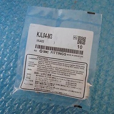 10pc brand new smc KJL04-M3 Fittings   &ex