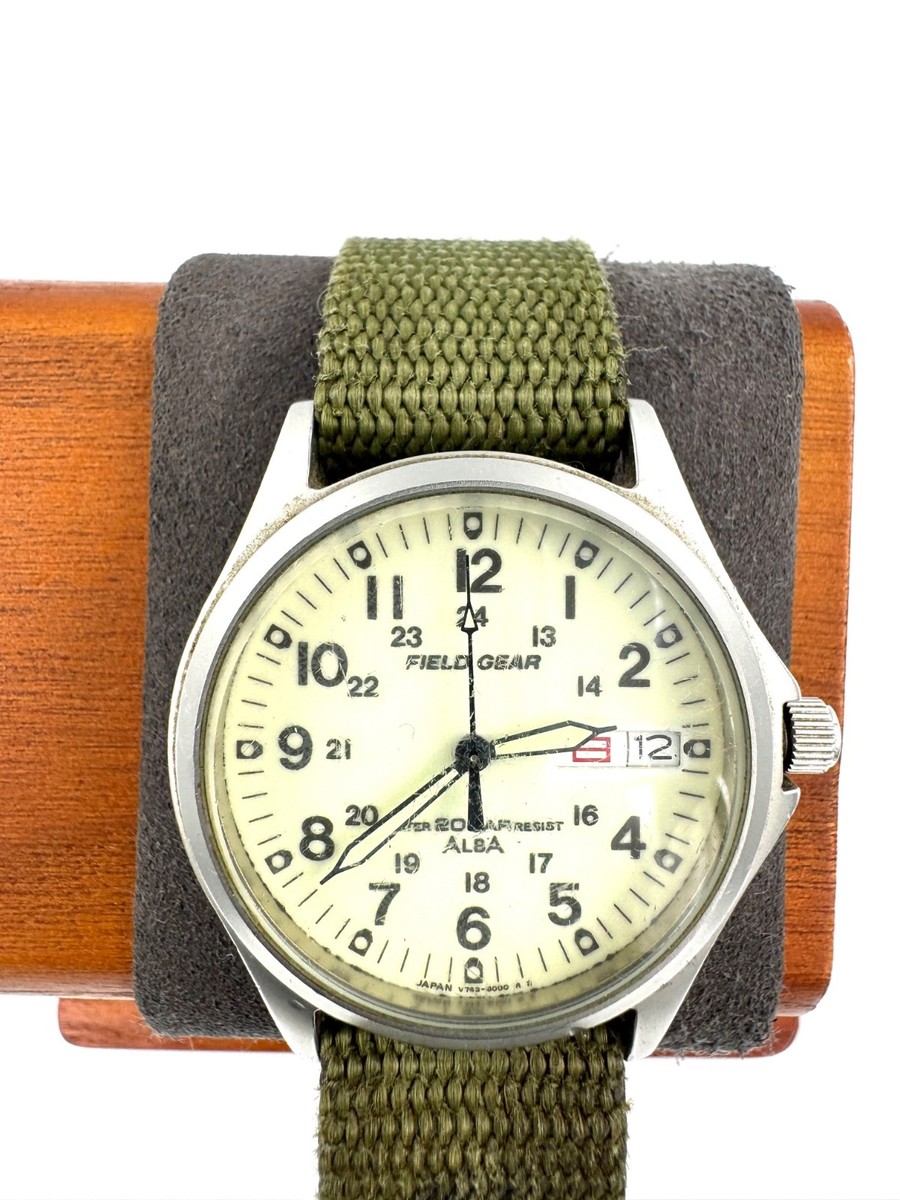 ALBA field alba - SEIKO Watch FIELD GEAR Quartz ミリタリーウォッチ