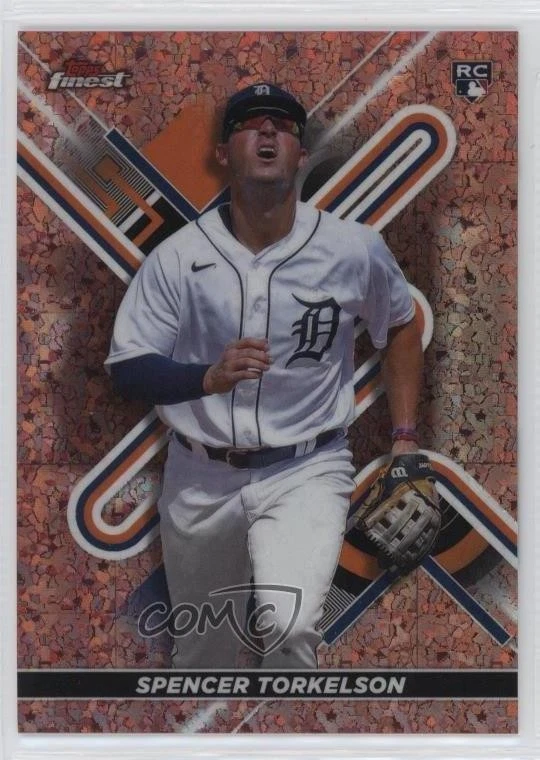 2022 Finest Rose Gold Mini-Diamond Refractor /50 Spencer Torkelson #84 Rookie RC