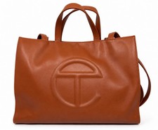 Telfar Medium Tan Brown Shopping Bag Womens H...