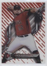 2018 High Tek Pattern 1 Waves/Diagonals Red Rainbow Foil 9/10 Zack Godley fm0