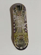 Tech Deck REAL Mason Silva Fingerboard Deck 96mm Stained Glass Design