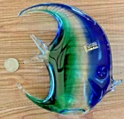 Vintage Murano Vetreria Angel Fish Art Glass Figure Sculpture [e-09]