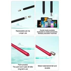 Universal Smart Phone Tablet Mesh Fiber Capacitive Stylus Pen Touch Screen Pen