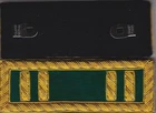 Civil War Berdan Sharpshooters Captain Shoulder Boards w/Frock Clips Attached