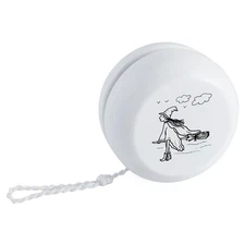 'Witch On A Broomstick' Retro Style Yo-Yo (YY00046310)