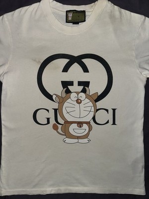 Gucci x Doraemon Herren T-Shirt ''616036 XJDEY 9791'' Einzelstück Gr.S
