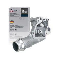 ZPY Engine Coolant Thermostat Cover For Audi A6 A8 Q5 VW Touareg  06E121161BB