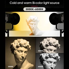 200W Bi-Color COB LED Video Light For Studio Photography FAOC