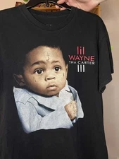 Lil Wayne Tha Carter 3 Album Cover T Shirt Full size S-5Xl HRB758