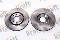 2X Bremsscheibe Kraft Automotive 6045600 FüR 8E 8B 406 Peugeot CitroËN 283Mm 8C