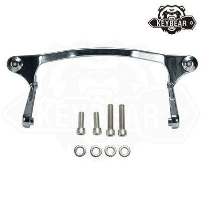 Moto Passing Light Bracket Driving Pass Spotlight Mount Bar fit Softail Deluxe