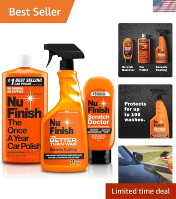 #ad #ad Enhanced Car Care Kit: Scratch Doctor Ceramic Coating amp; Yearly Polish $61.99