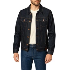 Raleigh Denim Workshop NWT Raw Selvedge Trucker Jacket USA Made Chain-stitch S