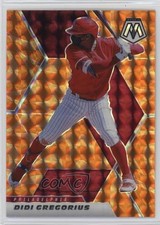 2021 Panini Mosaic Reactive Orange Mosaic Prizm Didi Gregorius #116 7cz