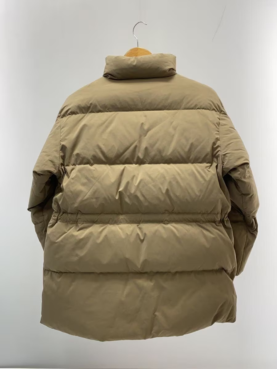 BEAMS Lights Down Jacket, Size 36, Polyester, BRW… - image 2