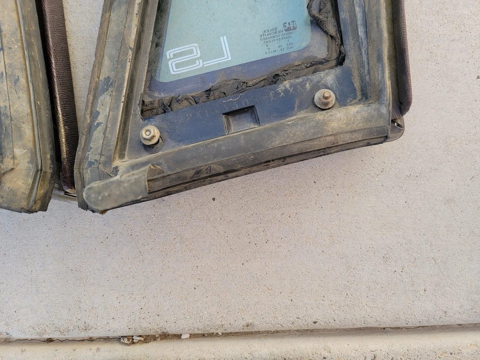 Chevrolet Caprice Brougham LS 1986-1990 cuarto trasero ventanas izquierda y derecha OEM Foto 4 de 4